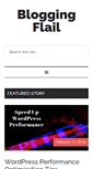 Mobile Screenshot of bloggingflail.com